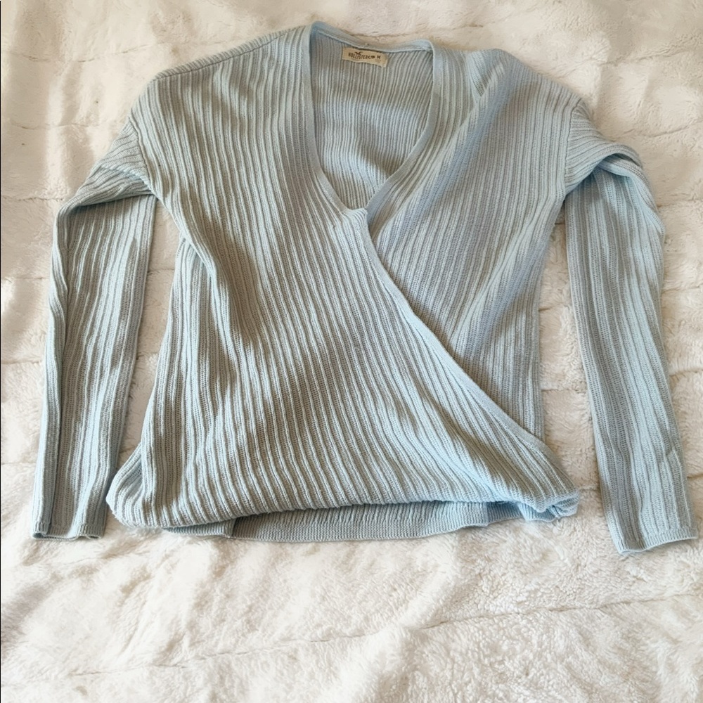 Light blue sweater